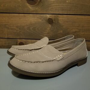 Sperry Penny Loafers Clay Color Like New Sz 8 Slip On Dress Shoes
